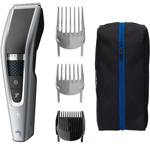 Philips Haarschneidemaschine HC5630/15 – 28 Schnittstufen für präzises Styling - Beauty und Wellness – Mit 28 Schnittstufen, selbstschärfenden Klingen und kabellosem Betrieb für müheloses Haarstyling. Inklusive praktischer Reiseetui!