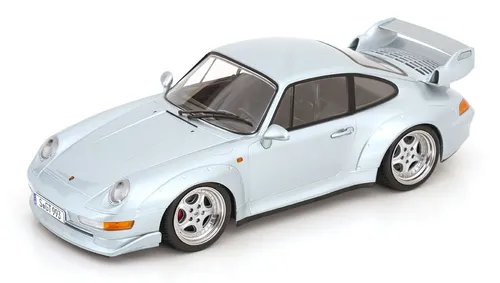 1:18 KK-Scale Porsche 911 (993) GT2 mit Speedline-Felgen in Silber - Detailgetreues Modell des Porsche 911 (993) GT2 im Maßstab 1:18, ideal für Sammler und Fans von Straßenfahrzeugen, hochwertig verarbeitet und ein echter Blickfang.