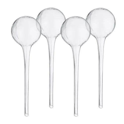 Bewässerungskugeln Glas Gießkugel Gießhelfer Bewässerung Zimmerpflanzen 4er Set