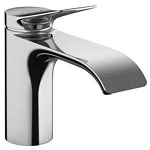 hansgrohe Waschtischarmatur Vivenis 80, chrom, 13,9 cm hoch - Waschtischarmatur aus Messing mit EcoSmart-Technologie für wassersparenden Betrieb. Extra großer Abstand für mehr Bewegungsfreiheit und einfache Montage dank flexibler Anschlussschläuche.