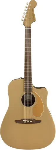 Fender Westerngitarre Fender Redondo Player Bronze Satin WN
