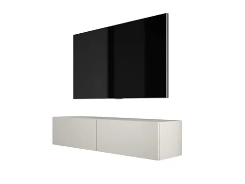 3XE Living TV-Schrank in Kaschmir, 140x34x32 cm