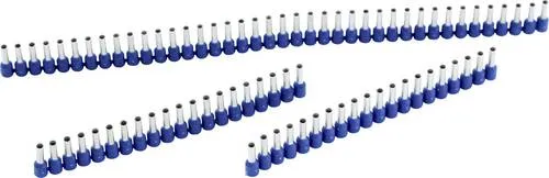 JOKARI 60125 Aderendhülsen 2,5 mm, 10 Stück, mehrfarbig - Praktische Aderendhülsen für eine einfache und schnelle Verbindungstechnik. Ideal für den Einsatz mit dem MultiTalent Quadro, sorgt für effizientes Arbeiten bei Kabelanschlüssen.