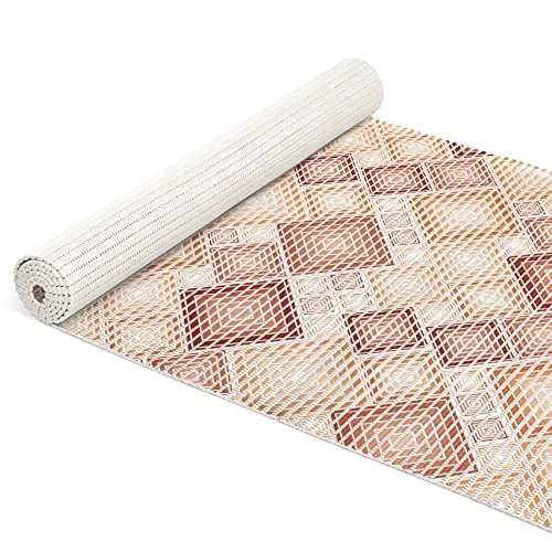 ANRO Badematte Weichschaummatte 300x65cm in braun von ANRO