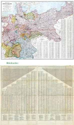 General-Karte Deutsches Reich 1910