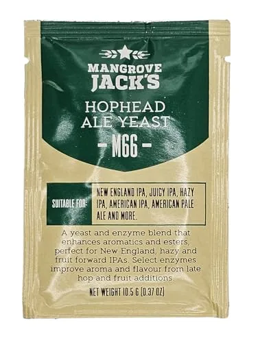 Mangrove Jacks Hefe Hophead Ale Hefe M66 Craft Series Hefe 10 g Leckereien 23 l