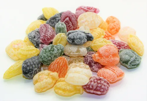 gr. Edel Frucht Bonbon ein Erlebnis von pin24shop / Jahrmarktbonbon 250