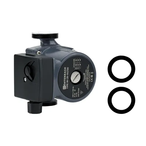 Umwälzpumpe RH 25-60/130 Warmwasserpumpe Zirkulationspump + Dichtungen
