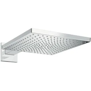 hansgrohe Kopfbrause Raindance E300 1jet, 26238000, verchromt, 30 x 30 cm, eckig, mit 1 Strahlart und 39 cm Brausearm
