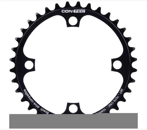 CONTEC Kettenblatt B-SP 4-Arm, 104 mm Lochkreis, 36 Zähne für E-Bike mit Bosch