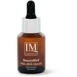 Dr. Michaela Fuchs IM Cosmetics AHA+BHA Gesichtsserum 30ml - Innovatives Gesichtsserum mit Frischeformel für ein belebtes Hautbild. Die Kombination aus AHA und BHA unterstützt die gründliche Hautreinigung und sorgt für ein gepflegtes Aussehen.