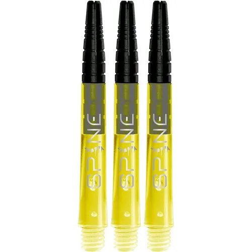 Bull's Darts Spine Shafts Yellow Medium
