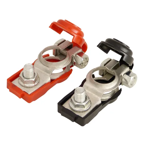 Batterieklemmen Batterie Polklemmen SET Plus Minus + - Klemmen Auto LKW 12V 24V