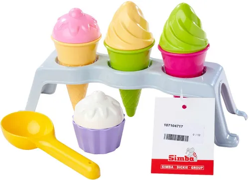 SIMBA Sandform-Set Outdoor Spielzeug Sand & Strand Eisständer 107104717