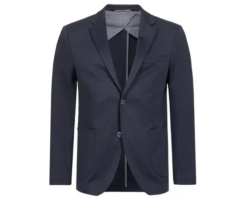HECHTER PARIS Herren-Jerseysakko CASUAL Modern-Fit Blau - Hochwertiges Herren-Jerseysakko von HECHTER Paris in Modern Fit. Ideal für Business und Freizeit, sorgt für hohen Tragekomfort dank elastischem Polyestermix. Vielseitig kombinierbar und stilvoll.