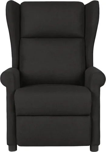 vidaXL Massagesessel Schwarz Stoff von vidaXL