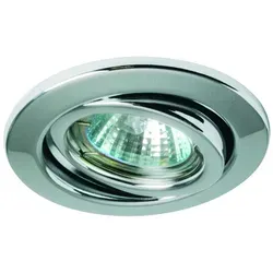 Nice Price Basic Einbauleuchten schwenkbar max.50W 230V GU10 51mm Chrom/Metall