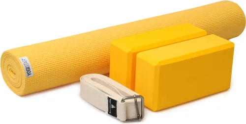 Yoga-Set kick it - two (Yogamatte + 2x Yogablock + Yogagurt)