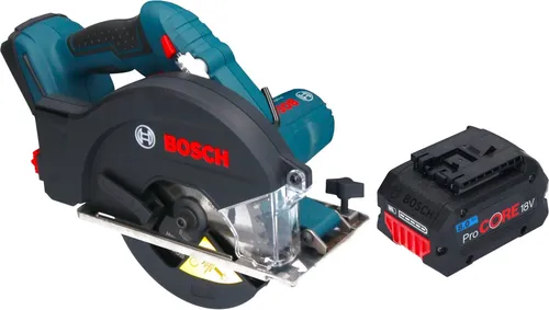 Bosch GKM 18V-50 Professional Akku Metall Handkreissäge in blau von Bosch