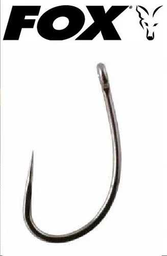 Fox S3 Kuro Hook barbless Karpfenhaken (Gr. 4 - 10), Größe:10