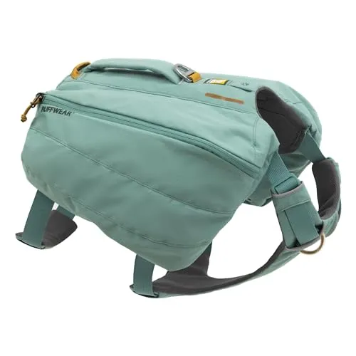 Ruffwear Front Range Tagesrucksack River Rock Green L-XL - gepolsterte Konstruktion, 5 Verstellmöglichkeiten und interne Taschen aus dehnbarem Netzstoff für optimalen Tragekomfort