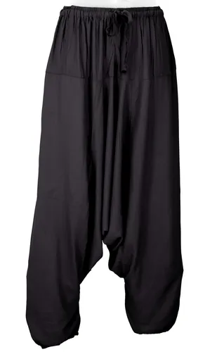 Haremshose, Pluderhose, Pumphose, Aladinhose - schwarz