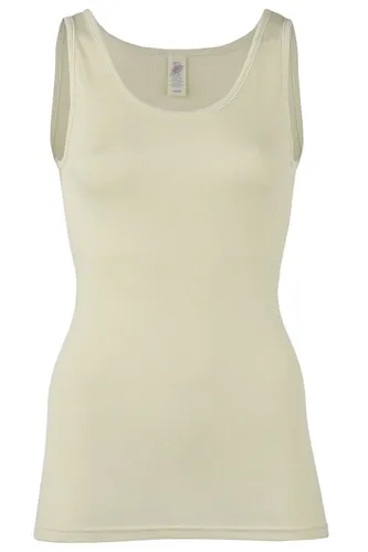 Engel Natur Damen Achsel Träger Hemd 70 % Wolle 30 % Seide 46 48 Naturwäsche neu