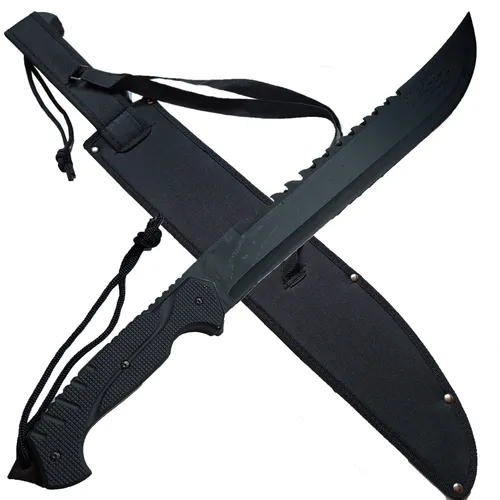 Machete mit gezahnter Integralklinge