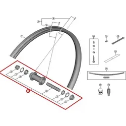Shimano WH-M9220 Vorderrad Hohlachse Komplettkit - Das Shimano WH-M9220 Vorderrad Hohlachse Komplettkit ist ideal für die Wartung von Laufrädern. Es ermöglicht einen einfachen Austausch und sorgt für präzisen Lauf. Perfekt für Radsportler, die Qualität schätzen.