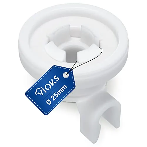 VIOKS Korbrolle Oberkorb Geschirrspüler Ersatz für Korbrollen Bosch 424717 00424717 481252878025 C00481565 424090 - Geschirrspüler Korbrollen für Spülmaschine Neff Bosch Siemens usw