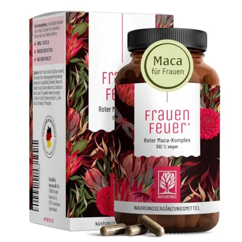 Frauenfeuer: Roter Maca-Komplex 120 St