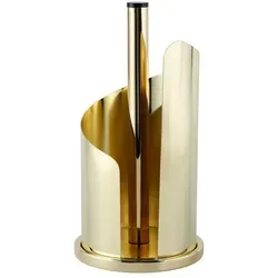 ECHTWERK Aufbewahrungsbox Küchenrollenhalter Gold in gold von ECHTWERK
