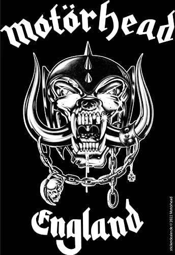 Motörhead England Aufkleber Sticker Bands Musik Rock Heavy Lemmy ca. 12x9 cm