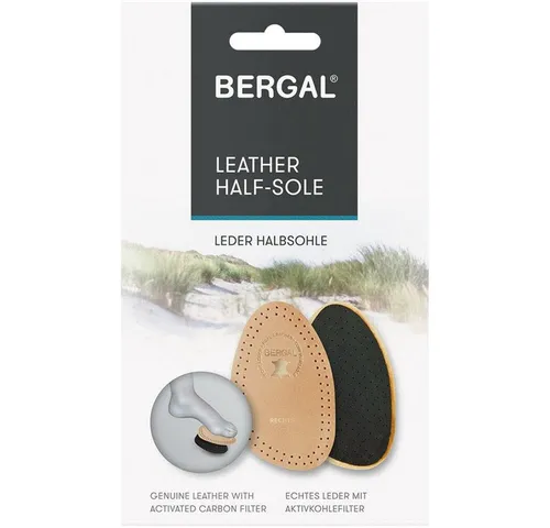 Bergal Einlegesohlen Leder Halbsohle
