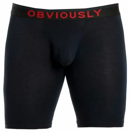 Obviously Herren FreeMan Einfach Modal Boxershorts - Schwarz