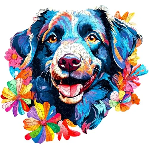 ESC WELT Holzpuzzle Hund 300 Teile