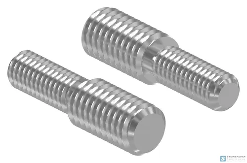 Edelstahl Gewindeadapter von M6 auf M8, V2A | STEINBACHER©