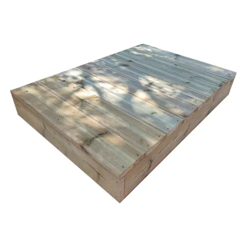 Produktbild Vinuovo Stufenleiter aus Holz – Stapelbare Treppe für Garten und Zuhause