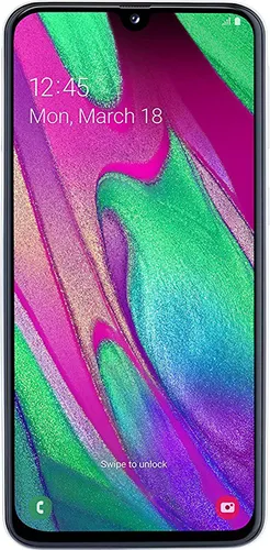 Samsung Galaxy A40 Dual SIM - 64GB, 4GB RAM, 5,9 Zoll Super AMOLED Display, leistungsstark und ideal für Multitasking