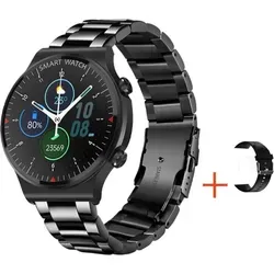 TPFNet Smartwatch SW20 mit Edelstahl & Silikon Armband