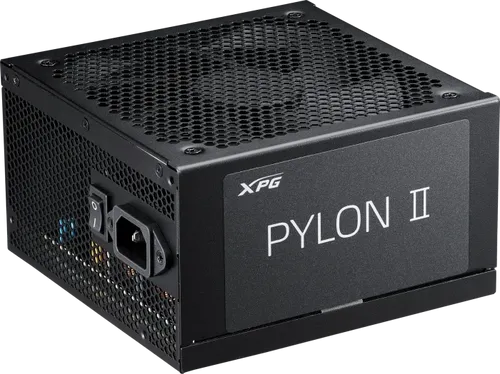 XPG PYLON II 750B Netzteil 750W ATX2.4 80+ Bronze - Hochwertiges 750W Netzteil für zuverlässige Stromversorgung, effiziente Energieumwandlung und kompakte Bauweise, ideal für Gaming-PCs und leistungsstarke Systeme.
