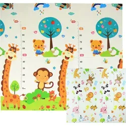 CCLIFE Faltbare Krabbelmatte mit Zahlen & Tieren von CCLIFE