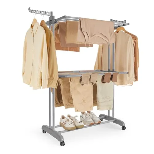 Wäscheständer Grau von SONGMICS