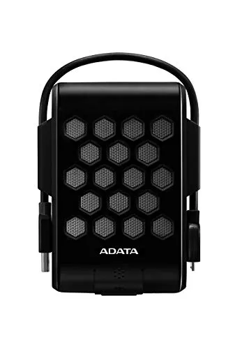 ADATA HD720 2 TB USB 3.2 Gen. 1 Schwarz - Externe Festplatte mit IP68-Zertifizierung, wasserdicht und staubdicht – ideal für Abenteuer und optimalen Schutz deiner Daten.