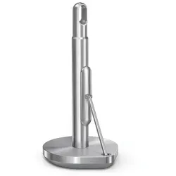 Küchenrollenhalter, gebürstet in silber von simplehuman