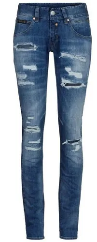 Herrlicher Touch Slim Jeans aus Bio-Baumwolle – Destroyed von Herrlicher