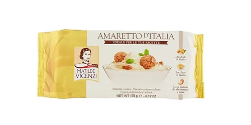 Matilde Vicenzi Amaretto Kekse bittersüßer Geschmack Italienisches Gebäck 175g