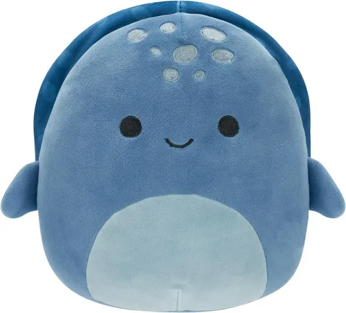 Squishmallows Big Truman Kunstleder - Kuscheltier in Form einer stylischen Lederschildkröte, 20 cm hoch, aus superweichem Material, ideal zum Kuscheln für Kinder ab 3 Jahren.
