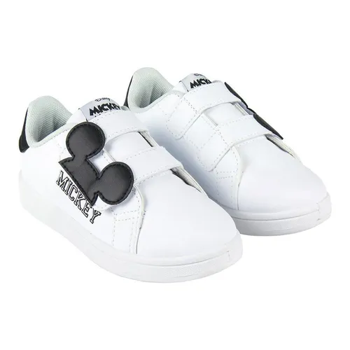 Disney Mickey Mouse Sneaker Kinderschuhe – Bequeme und stylische Laufschuhe in Weiß, Größe 27 EU - Stylische Mickey Mouse Sneaker für Kinder in Größe 27 EU. Bequem und ideal für aktive Tage, perfekt für kleine Abenteurer!