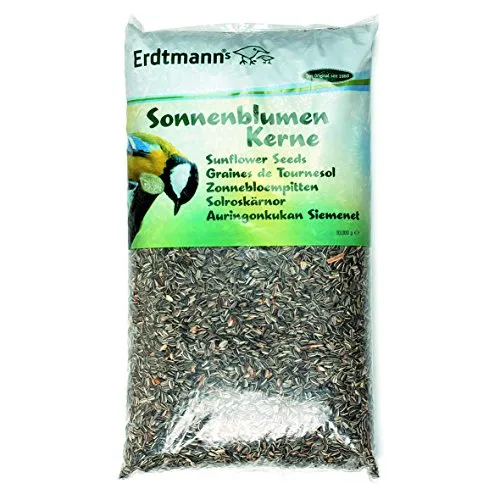 Erdtmanns Sonnenblumenkerne 10 kg für Wildvögel, NEU